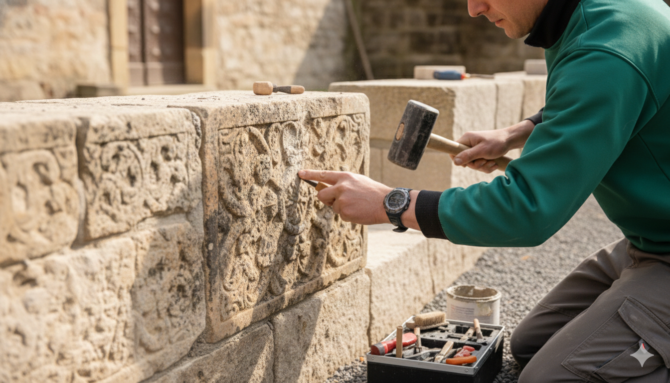 Restaurierung & Instandhaltung - Historische Steinarbeiten